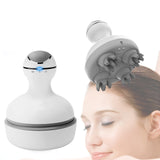 2021 Upgrade 3D Waterproof Electric Head Massager Wireless Scalp Massage Prevent Hair Loss Body Vibration Massage
