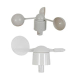 2 Pcs Anemometer Wind Speed Measuring Instrument Wind Speed Sensor Meteorological Instrument Accessories for Misol Anemometer, W
