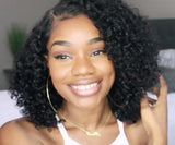 Wig explosion head wig short curly hair partial high temperature silk chemical fiber headgear