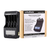 LiitoKala lii-500 LCD 3.7V/1.2V AA/AAA 18650/26650/16340/14500/10440/18500 Battery Charger with screen+12V2A adapter lii500 5V1A