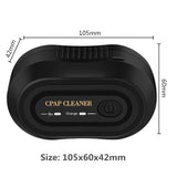 1/2PCS CPAP Cleaner Ventilation Disinfector Sterilizer with Rechargeable Battery Operated for CPAP/APAP/BIPAP Machines