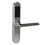 European Standard Hotel Mifare1 T5557 Electronic RF Card Mechanical Key Smart Door Lock With Free System Software For All Doors