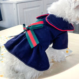Spring and Summer Fashion Luxury Dog Dresses Cat Pet Costumes Bow Skirt Dog Costumes Chihuahua