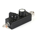1 Set Mini-ANT 20W QRP 5Mhz-55Mhz Antenna Tuner Shortwave Antenna (Black, Metal)