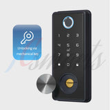 Remote fingerprint password password lock TTLOCK auxiliary lock indoor wooden door smart card door lock