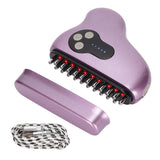 5 Gears Meridian Brush Handheld Massager ABS Zinc Alloy Electric Massage Brush Health Scraping Device Skin Care Massage Tool