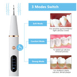 Electric Sonic Dental Scaler Teeth Whitening Portable Tartar Teeth Cleaner Tool Ultrasonic Calculus Remover For Teeth