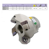 MZG KM12R50-22-4T KM12R63-22-4T KM12R80-27-5T Feeding Alloy End Mill Clamped Fast Face Milling Cutter Machine Tools Accessories