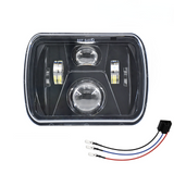 1 pcs 150W Round Headlights 7 Inch LED Headlights DRL Hi/Lo Beam Angel Eyes For Davidson Honda Yamaha Jeep Wrangler Motorcycle