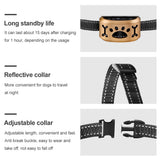 Dog Anti Barking Device Automatic USB Dogs Training Collar Dog Stop Barking Vibration Rechargeable Bark Collar with Electricity