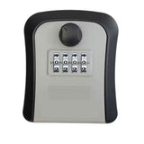 Wall-mounted key safe weatherproof No. 4 combination key storage lock box indoor and outdoor password key box key lock box