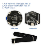 1.28 Inch Round Watch RP2040 Development Board TFT Display 240x240 PX HD IPS Screen Support 602030 Lithium Battery