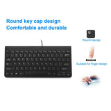 Slim Portable USB 2.0 Ultra Slim Mini Wired Keyboard For Desktop PC Laptop 78 Keys Waterproof