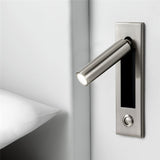 ZEROUNO Luces Room Led Lamp Headboard Wall Light Sconce bedside Reading Light recessed Push Switch Wall Lamps hotel bed side