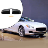 Gloss Black Side Mirror Rearview Covers Trim Fit for BMW X3 X4 X6 X7 Easy to Install