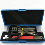 Original HUK Professional 12 in 1 HUK Lock Disassembly Tool Locksmith Tools Kit Remove Lock Repairing Pick Set