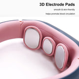 Electric Neck Massager Heating 6 Modes 15 Levels Cordless &amp; Portable Deep Tissue Trigger Point Pulse Neck Massage Device