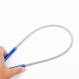 60cm Flexible car bolts Magnet Four Catch Pickup Tool Claw With LED Light Multi-fonction Magnetic Reach Grab Prongs Fetch Device