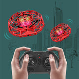 UFO RC Drone Mini Helicopter Infrared Hand Induction Aircraft Electronic Model Quadcopter Small Drone Toy For Kids
