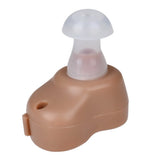 K80 Ear Hearing Aid Sound Amplifier with Ear Wax Spoon Cleaning Brush Battery Storage Case for Adults & Seniors