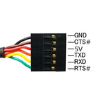 6 Pin FTDI FT232RL FT232 Module For Arduino USB to TTL UART Serial Wire Adapter RS232 Download Cable Module Minnowboard Max