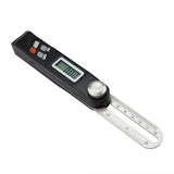 360° Rotary Digital Angle Ruler Sliding Scale T Square Gauge Protractor Angle Transfer Tool for Accurate Angles Measurement