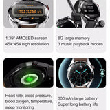 Smart Watch Z30 AMOLED Screen 8G Storage Men Women Bluetooth Call AI Voice Fitness Bracelet  Wristwatch Smartwatch