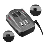 Automotive GPS Radar Detector V9 car Radar Speed Detector Red Light Camera /Mobile Laser Detector Detection Voice Alert Warning