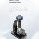 2000x Magnification Dual Lenses Intelligent Digital Microscope USB Rechargeable 5.0M Pixels High Clear PC WI-FI-Connection