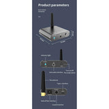 Wireless Bluetooth-compatible 5.2 Receiver Audio Adapter Fiber Coaxial Aux Converter Csr Low Latency Aptx H300