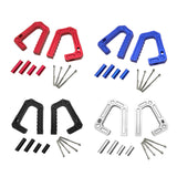 Front Grab Handles Durable for  Wrangler JK 07-18 Grip Bar Easy to Install Replace 2011 2012 2015 2016 2017 1 Pair