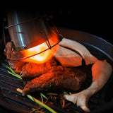 Camping GasTorch Heads High Power Outdoor Portable Burners Heads Charcoal Burning Tool Picnic BBQ Cooking Flamethrower Heads