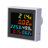 100A  AC 50~300V AC 250-450V Digital Voltage Current Power Electricity Display Frequency Meter 45.0Hz-65.0Hz