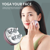 EMS Face Slimming 3D Roller Micro Current Face Lift Slimmer Facial Wrinkle Removal Massager Skin Tightening Beauty Devices