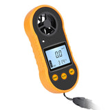 Pocket Digital Anemometer Windsurfing Sailing Kite Flying Air Velocity Guage Tools Airflow Wind Speed NTC Temperature Meter