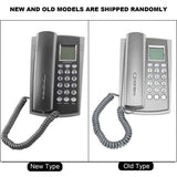Mini Telephone Landline Phone Desktop Corded Fixed Phone Wall Mounted Telephone with Caller ID Display for Hotel Office Home