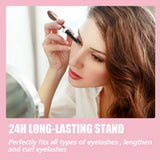 Electric Heated Eyelash Curler Rechargeable Makeup Eyelash Curler Curling Eyelashes Tools 24 Hours Long Lasting Eyelashes Curl