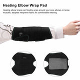 Elbow Heating Brace Promote Circulation Pain Relief Heated Elbow Wrap Pad for Arthritis Elbow Braces  US Plug 110‑240V