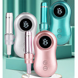 Professional 35000RPM Nail Machine Manicure Machine Electric Nail Drill Machine Electric Nail File Rechargable For All Gel