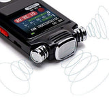 Portable Mini Multifunctional USB Charging Voice Recorder Lossless Noise Reduction Activated A-B Repeat Two-way Microphone