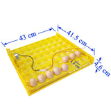 56 Eggs 7*8 Holes Incubator Chicken Duck And Other Poultry Automatic Incubator Poultry Eggs Poultry Incubation Equipment