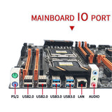 F19E X99 Dual Server Computer Motherboard LGA2011-3 CPU DDR4 Memory Game Mainboard Module for In-tel
