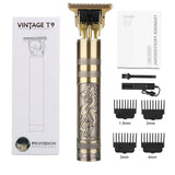 LCD Hair Trimmer For Men USB Rechargeable Hair Clipper Electric Shaver Professional Barber Beard Trimmer Hair Cutting Machine
