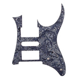 Guitar Pickguard Blue PVC Pickguard Guitar for Part Pickup Scratch Plate Mij Guitar Pickguard