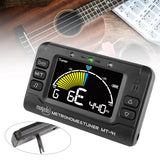 LEKATO MT-41 Guitar Tuner Guitar Universal Electronic Digital Tuner Metronome Tone Generator Clip On LED Display Tuning