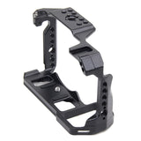 Camera Cage for Nikon Z5 Z6 Z7 Z6II Z7II Camera Cage Stabilizer Bracket 1/4 Threads Holes Quick Release Plate