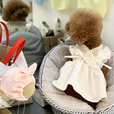 New Summer Dress for Dog Pets Dog Clothes Handmade Teddy Wedding Dress Skirt Puppy Clothing Spring Dresses for Dogs Skirt Clothe