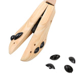 New Brand Shoe Stretcher Wooden Shoes Tree Shaper Rack,Wood Adjustable Flats Pumps Boots Expander Trees Size S/M/L Man Women