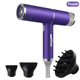 Negative ion hair dryer professional salon hairdryer household strong fast drying wind gale speed Portable blow dryer Anion