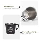 4pcs Mini Cups with Straps 70ml Stainless Steel Cups Camping Cup for Outdoor Camping Hiking Backpacking Traveling